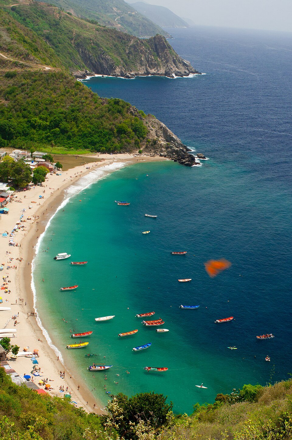 Bahía y playa de Chichiriviche